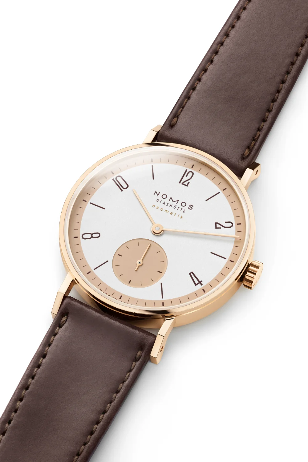 NOMOS Glashütte Tangente rose gold neomatik - 175 Years Watchmaking Glashütte