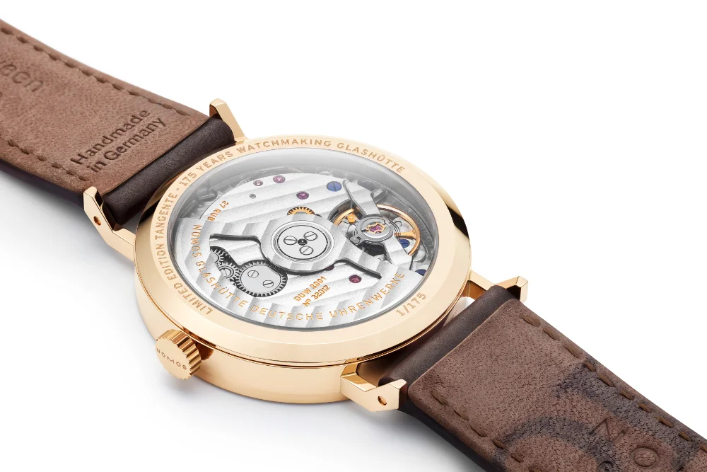 NOMOS Glashütte Tangente rose gold neomatik - 175 Years Watchmaking Glashütte