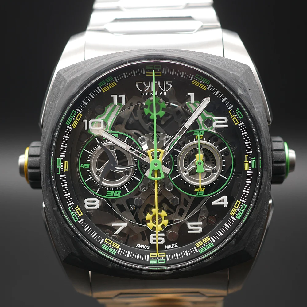 Cyrus Klepcys DICE Lime Carbon