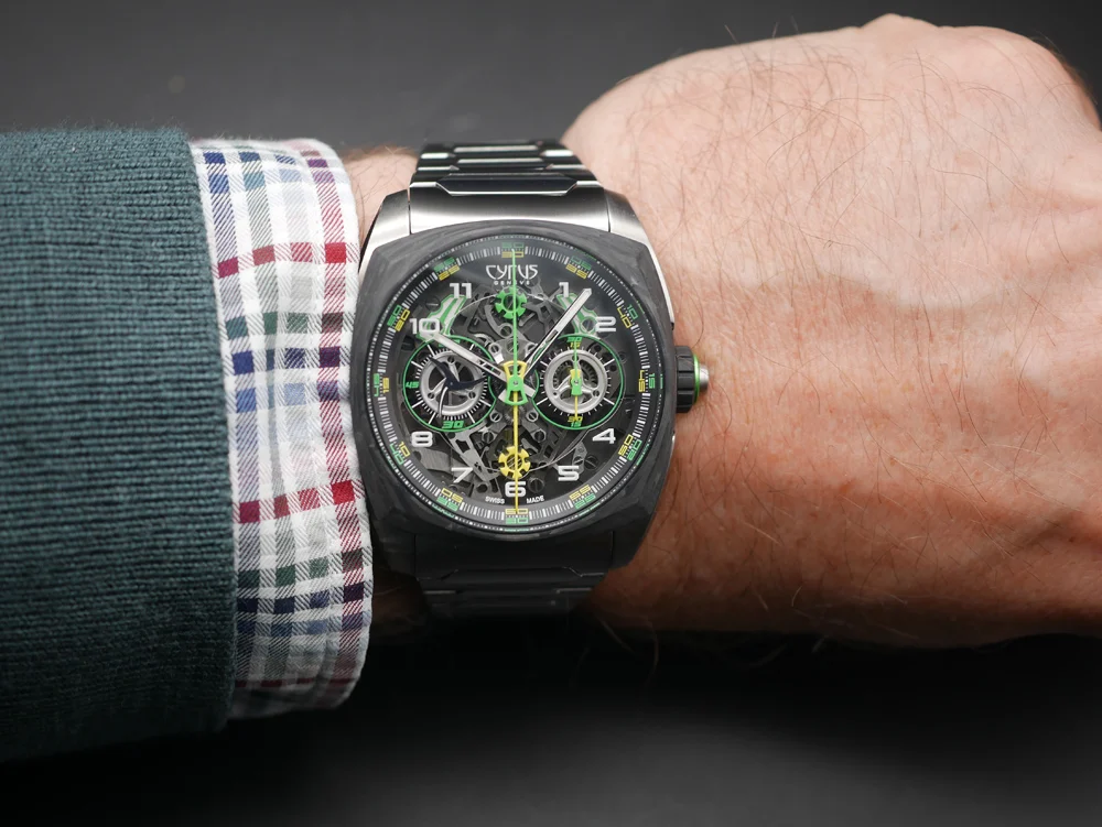 Cyrus Klepcys DICE Lime Carbon