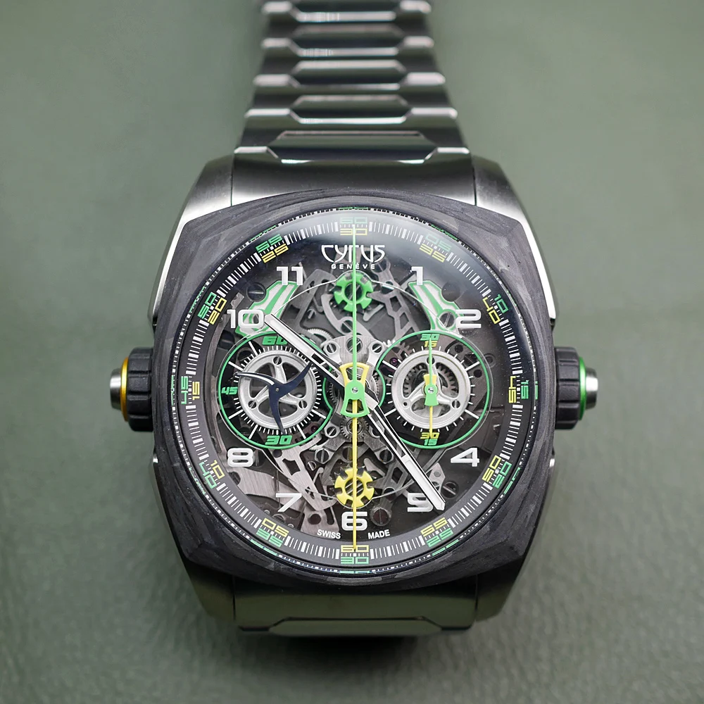 Cyrus Klepcys DICE Lime Carbon