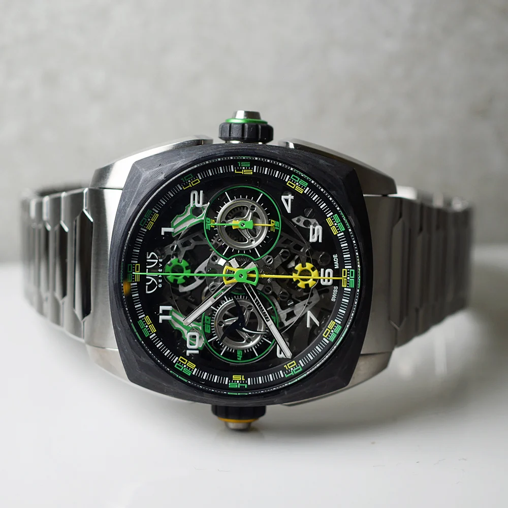 Cyrus Klepcys DICE Lime Carbon