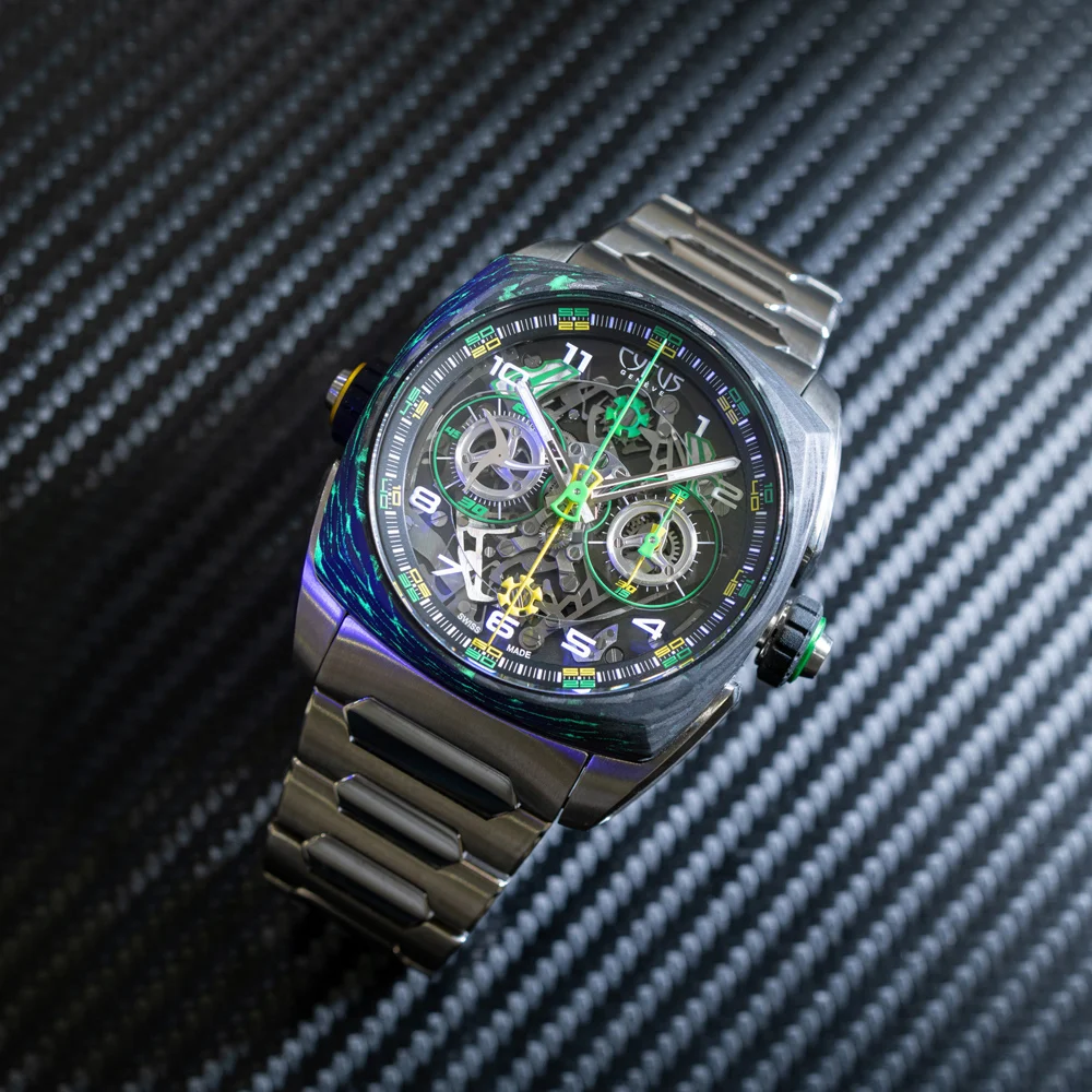 Cyrus Klepcys DICE Lime Carbon