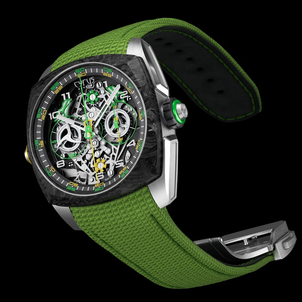 Cyrus Klepcys DICE Lime Carbon