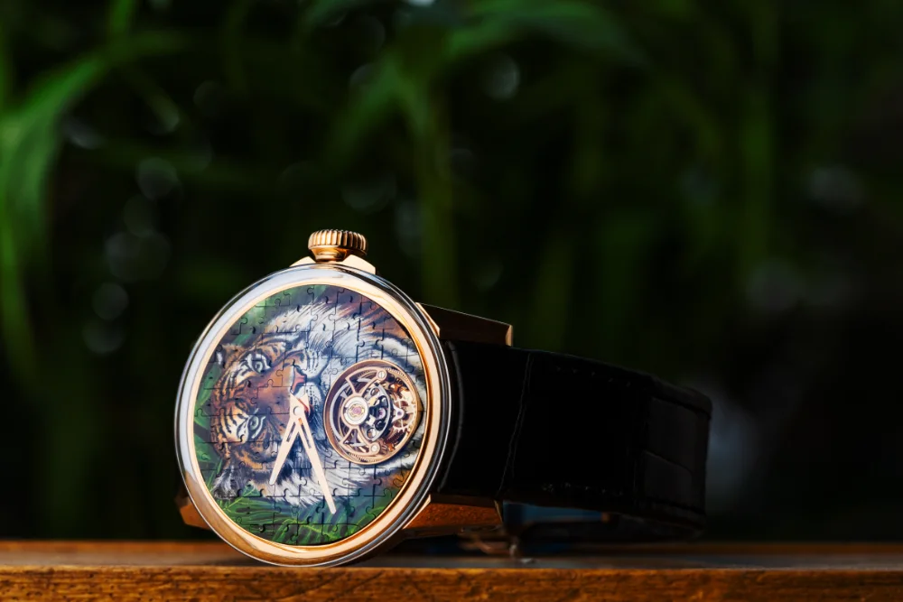 Louis Moinet Savanna Tourbillon Tiger
