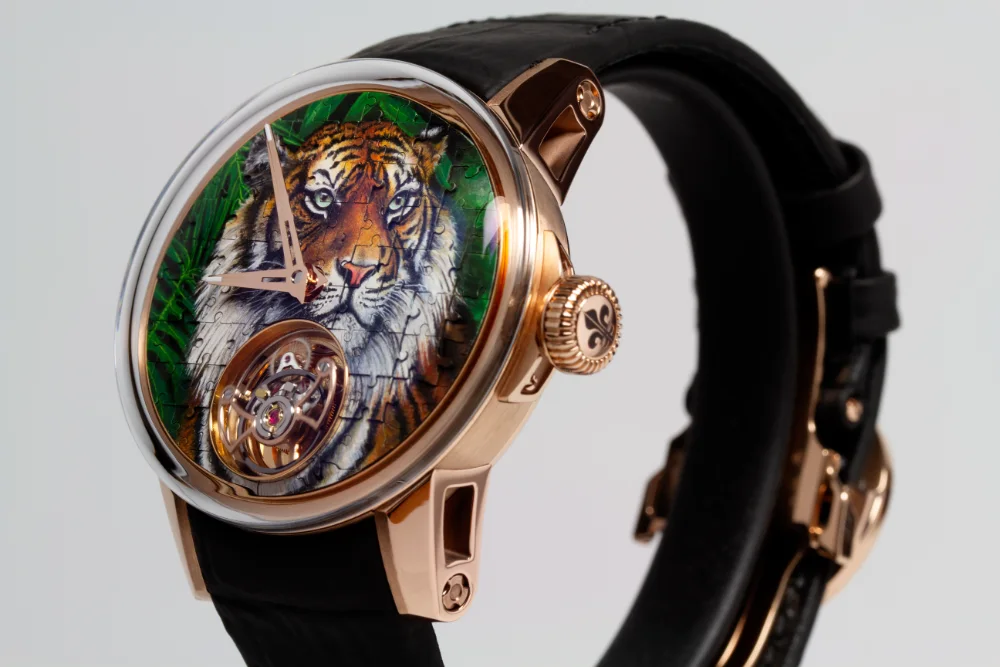 Louis Moinet Savanna Tourbillon Tiger
