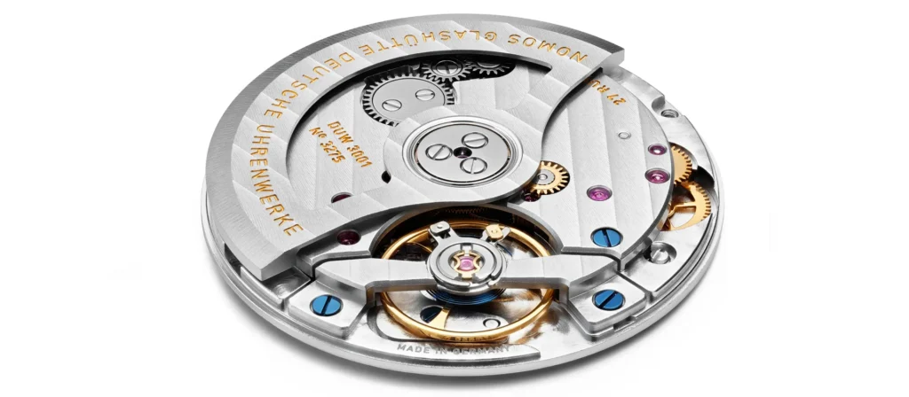 NOMOS Glashütte Calibre DUW 3001