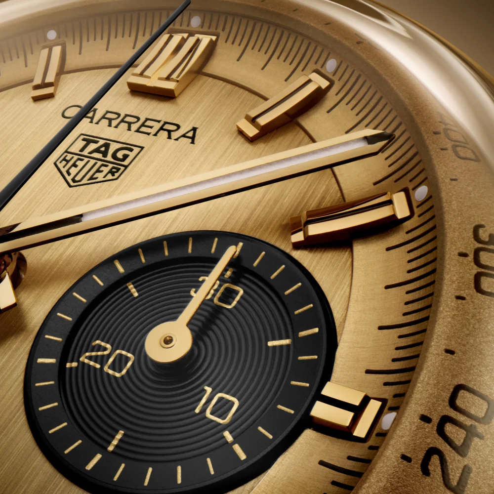 TAG Heuer Carrera Glassbox Chronograph Gold