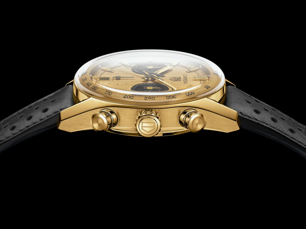 TAG Heuer Carrera Glassbox Chronograph Gold
