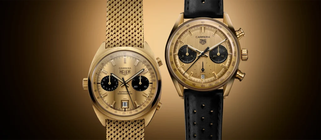 TAG Heuer Carrera Glassbox Chronograph Gold