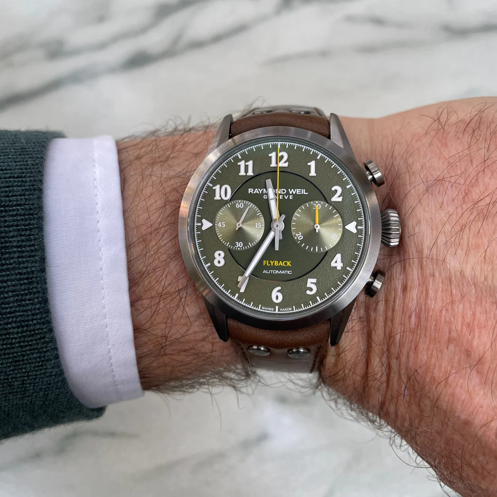 Raymond Weil Freelancer Pilot Flyback Chronograph