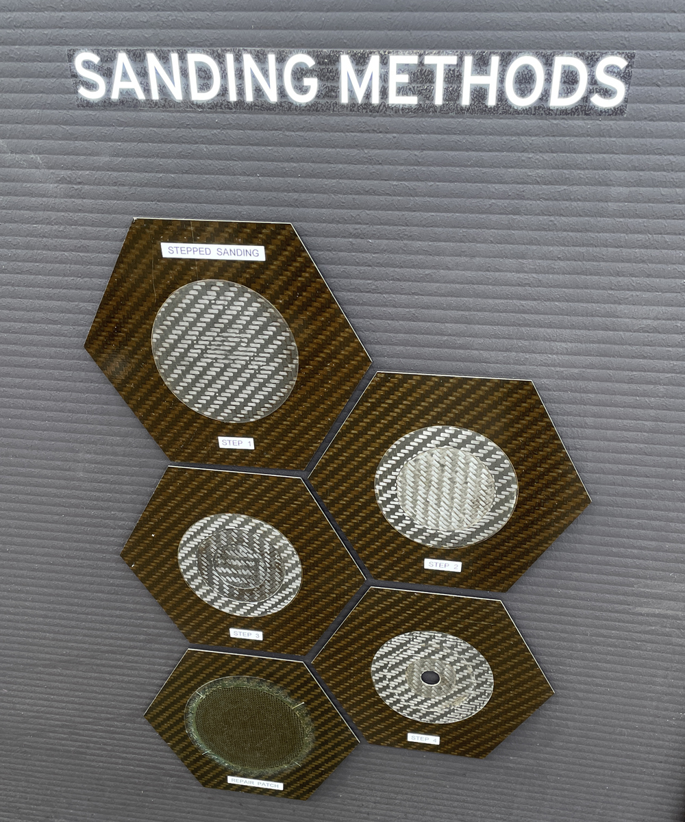 Lamborghini Squadra Corse sanding methods