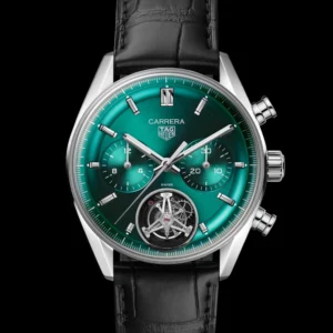 TAG Heuer Carrera Chronograph Tourbillon Green CBS5011.FC6566