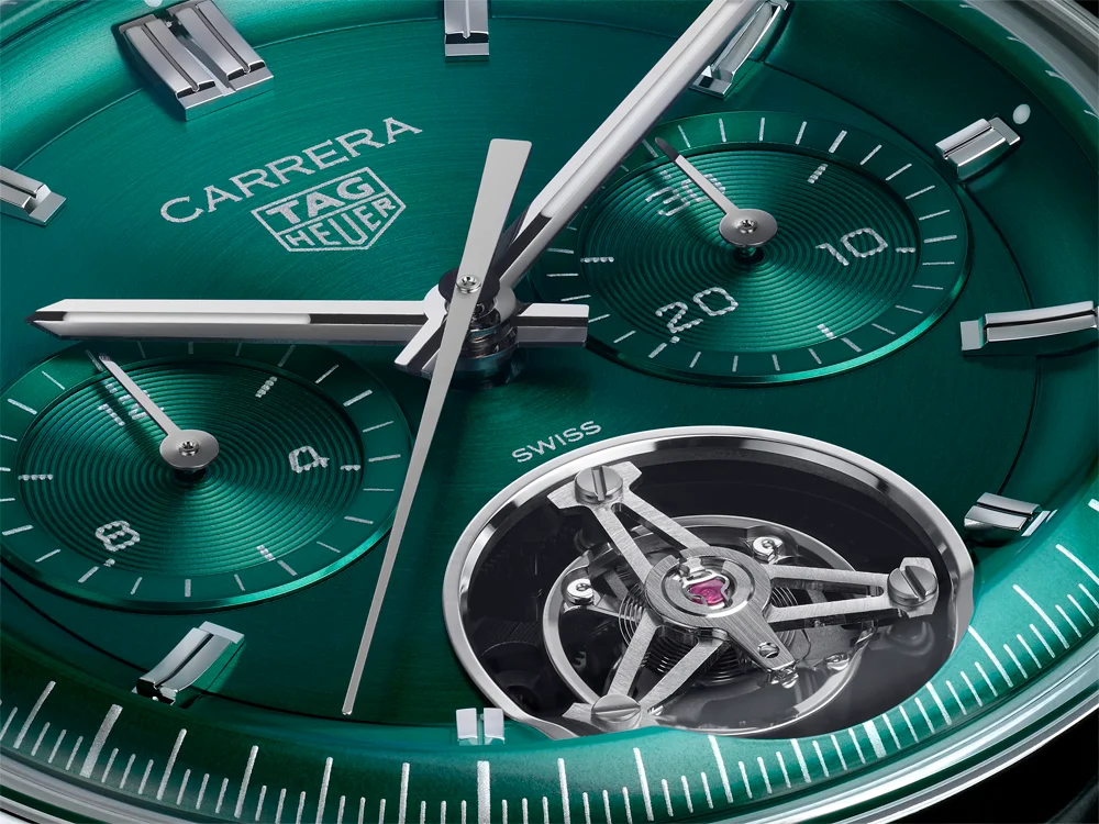 TAG Heuer Carrera Chronograph Tourbillon Green CBS5011.FC6566