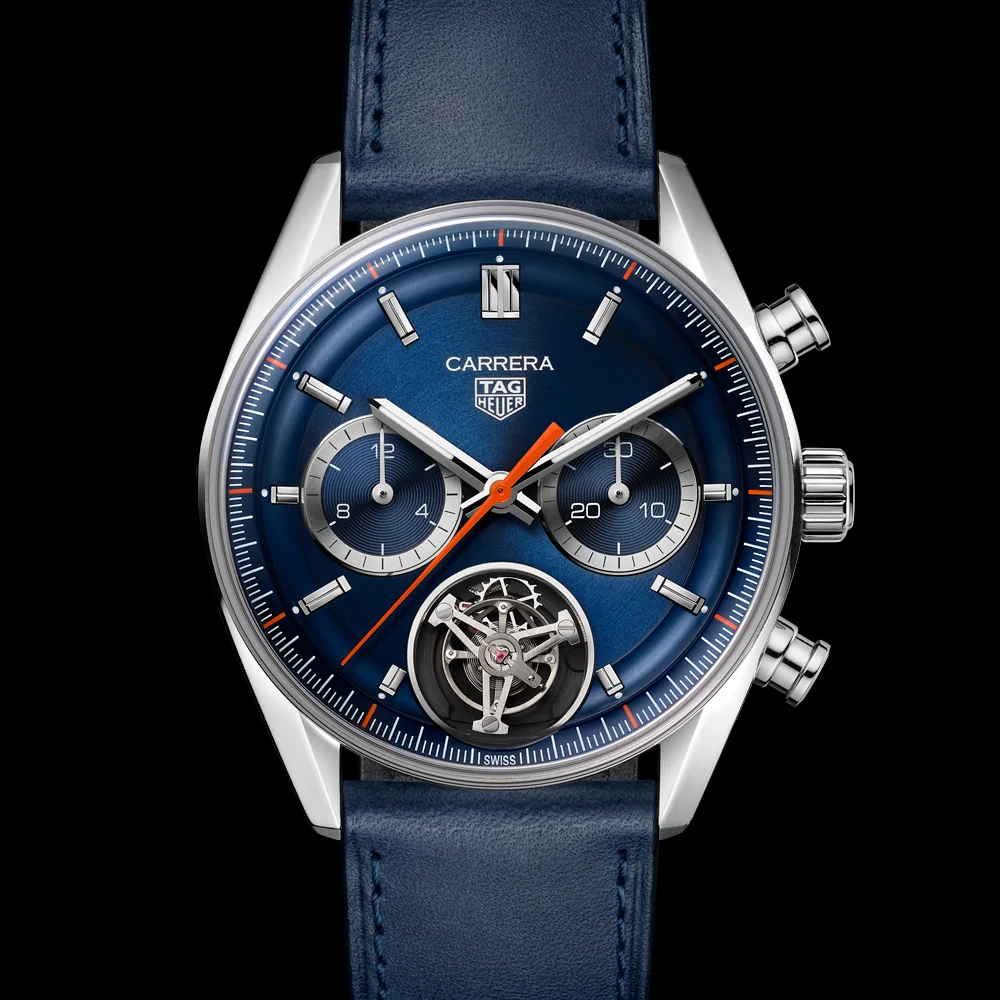 TAG Heuer Carrera Chronograph Tourbillon - Ref CBS5010.FC6543