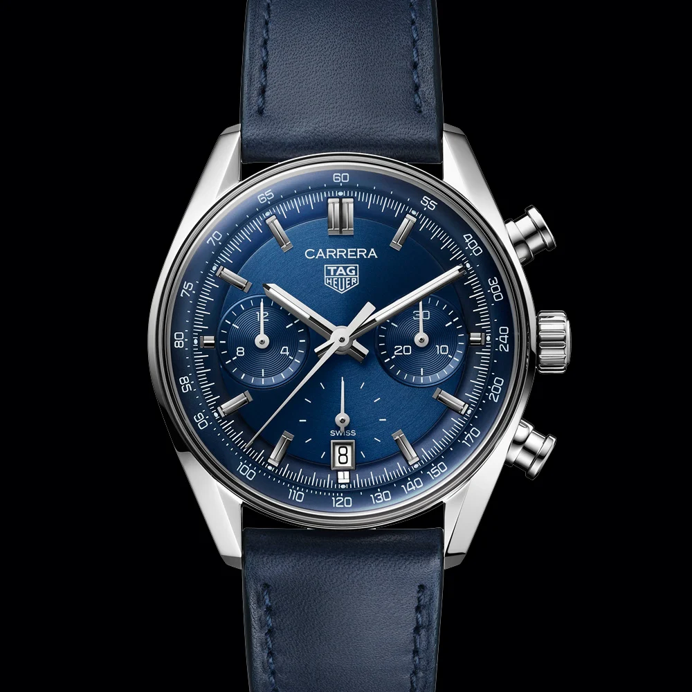 TAG Heuer Carrera Chronograph Blue dial - Ref CBS2212.FC6535