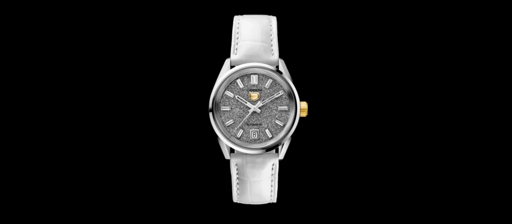 TAG Heuer Carrera Date Plasma Diamant d’Avant-Garde with yellow diamonds