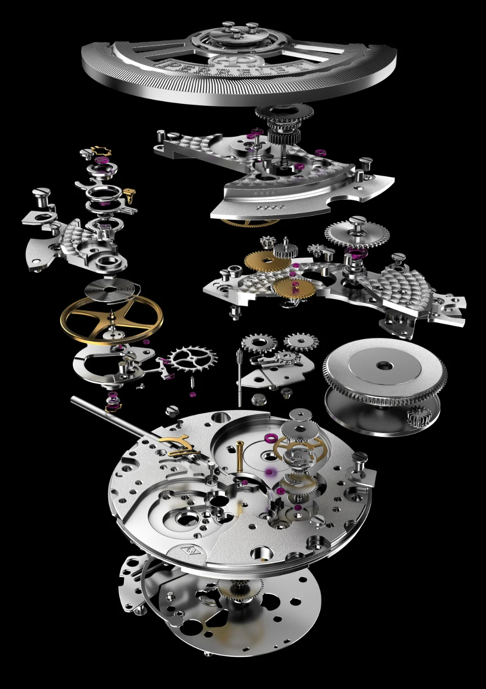 Perrelet Turbine Poker Royal Flush