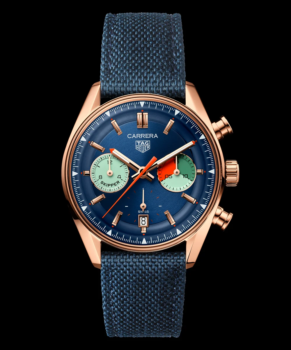 TAG Heuer Carrera Chronograph Skipper Gold