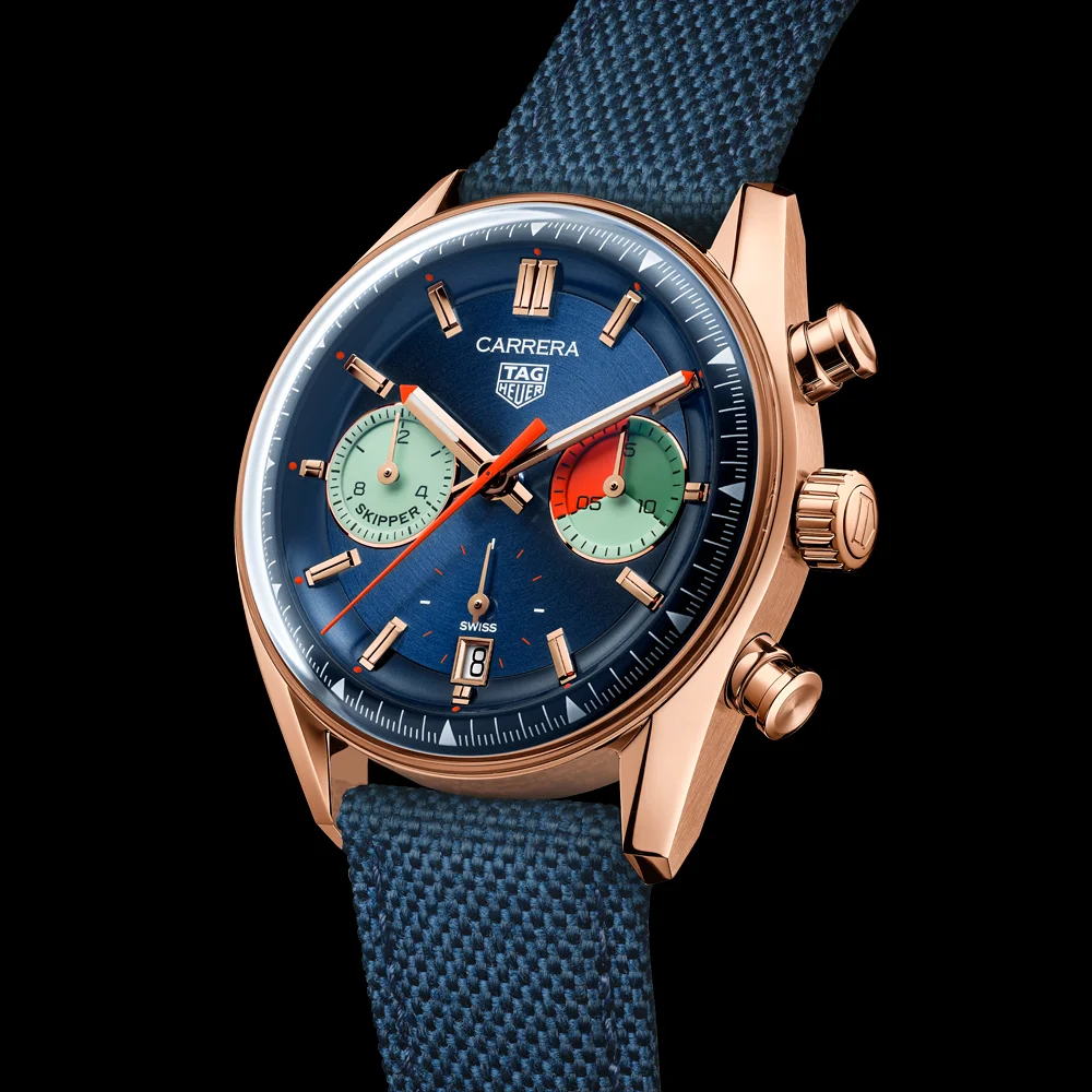 TAG Heuer Carrera Chronograph Skipper Gold