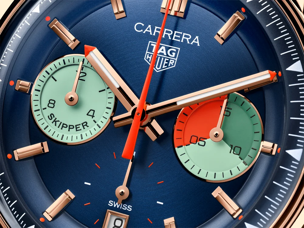 TAG Heuer Carrera Chronograph Skipper Gold