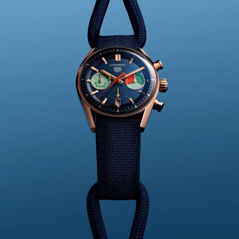 TAG Heuer Carrera Chronograph Skipper Gold