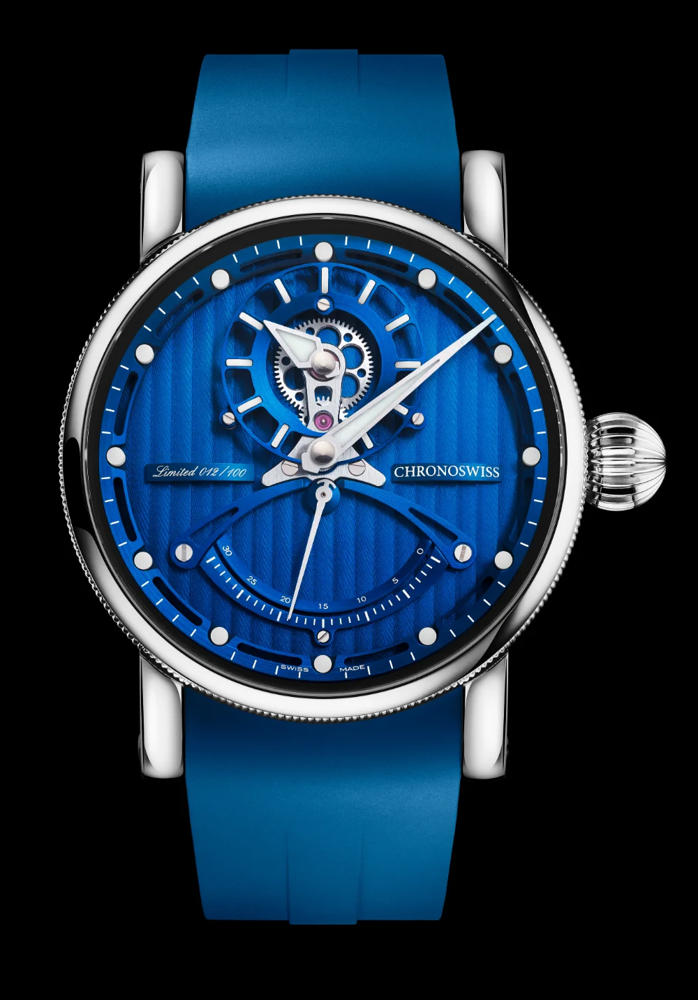 Chronoswiss ReSec Vertical Blue Manufacture