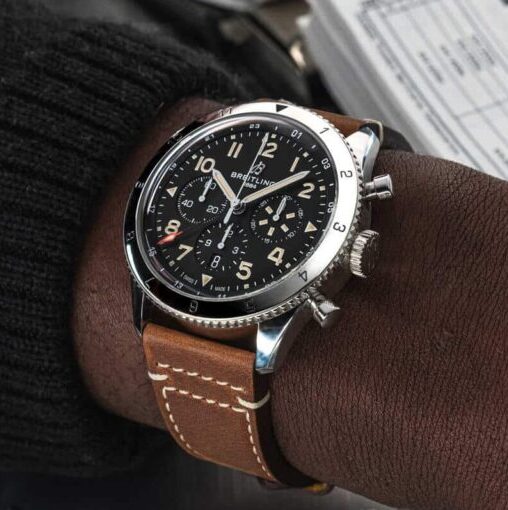 Breitling Super AVI P51 Mustang in Stainless Steel