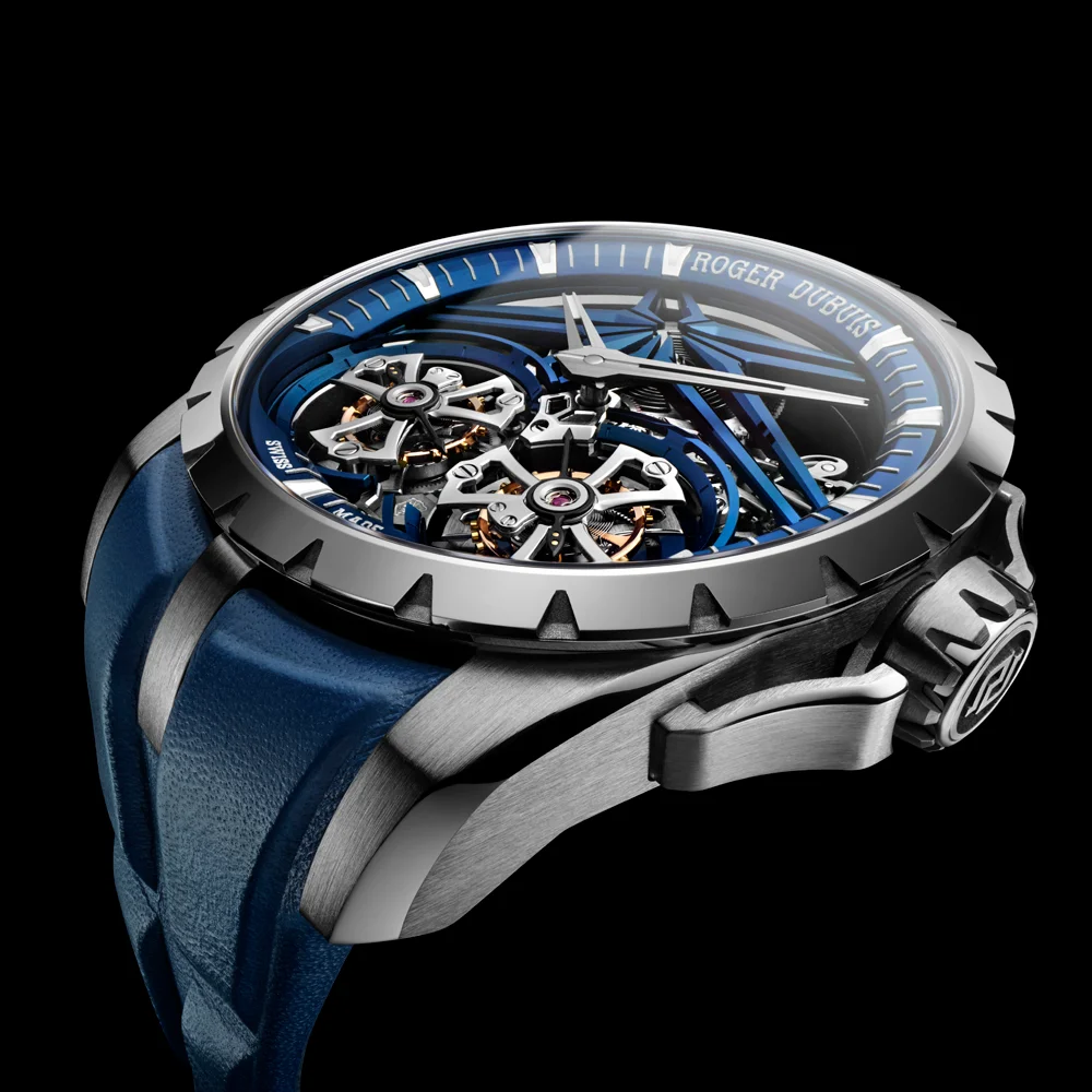 Roger Dubuis Excalibur Double Tourbillon Cobalt Chrome