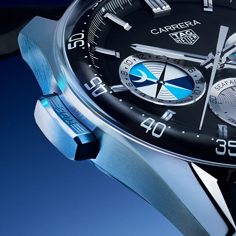TAG Heuer Carrera Chronograph Seafarer x Hodinkee