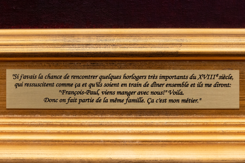 François-Paul Journe – inspired by the greats of watchmaking