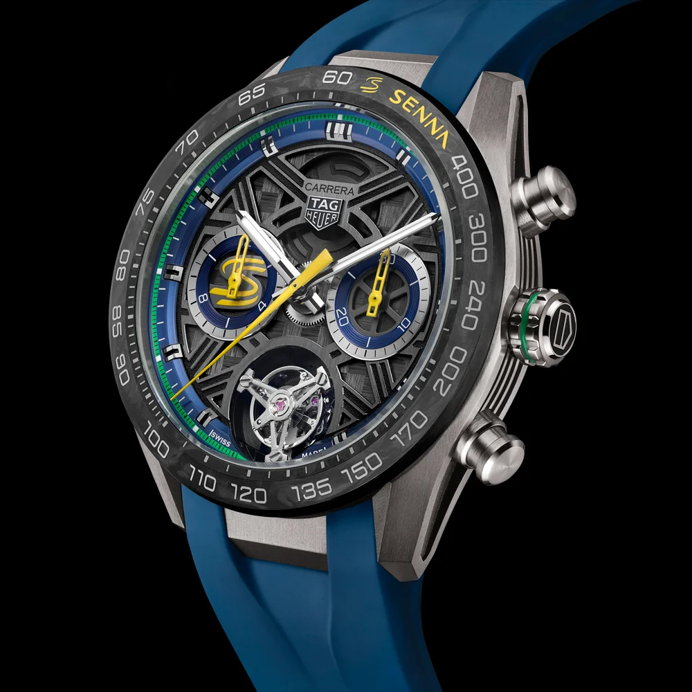 TAG Heuer Carrera Chronograph Tourbillon x Senna