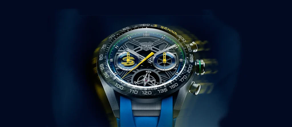 TAG Heuer Carrera Chronograph Tourbillon x Senna