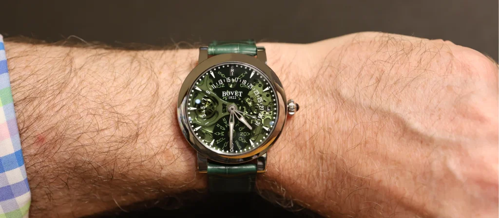 Bovet Récital 21 Sapphire Dial