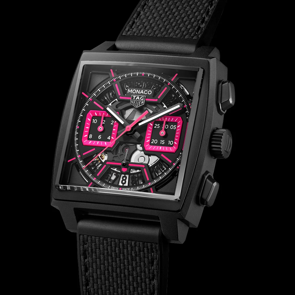 TAG Heuer Monaco Chronograph Pink