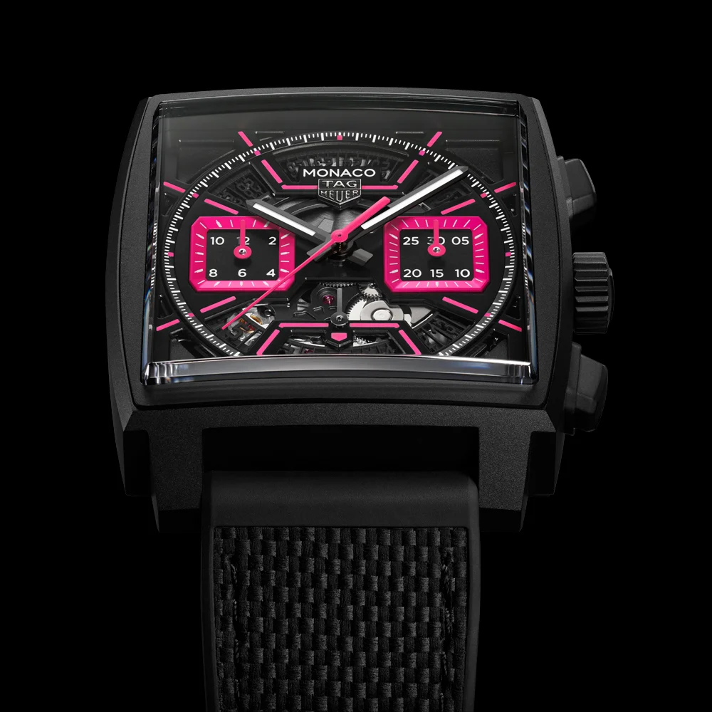 TAG Heuer Monaco Chronograph Pink