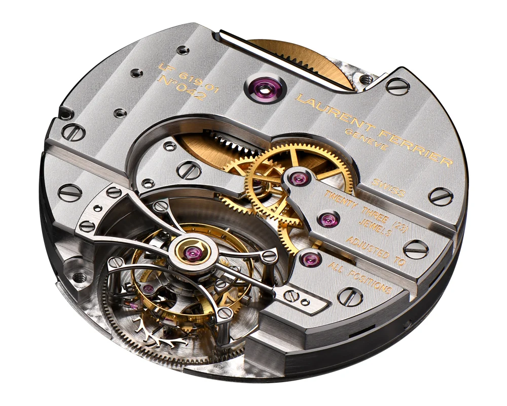Laurent Ferrier hand finishing