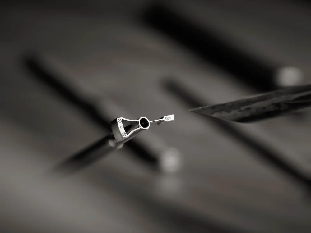 Laurent Ferrier hand finishing