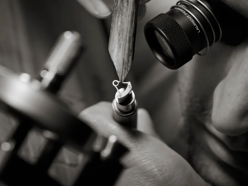 Laurent Ferrier hand finishing