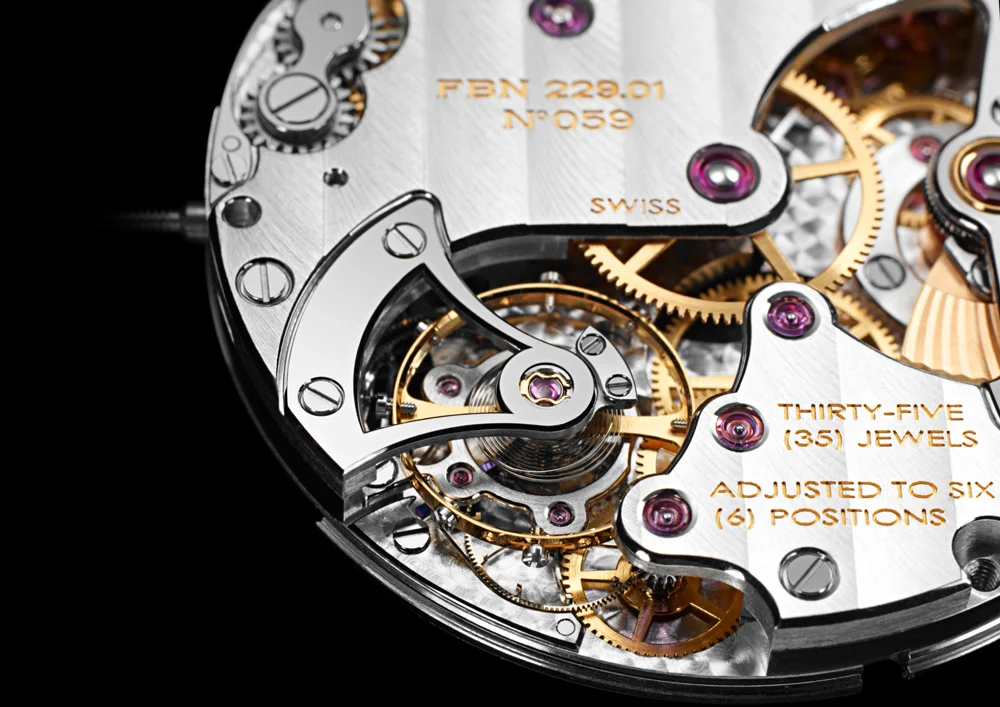 Laurent Ferrier hand finishing