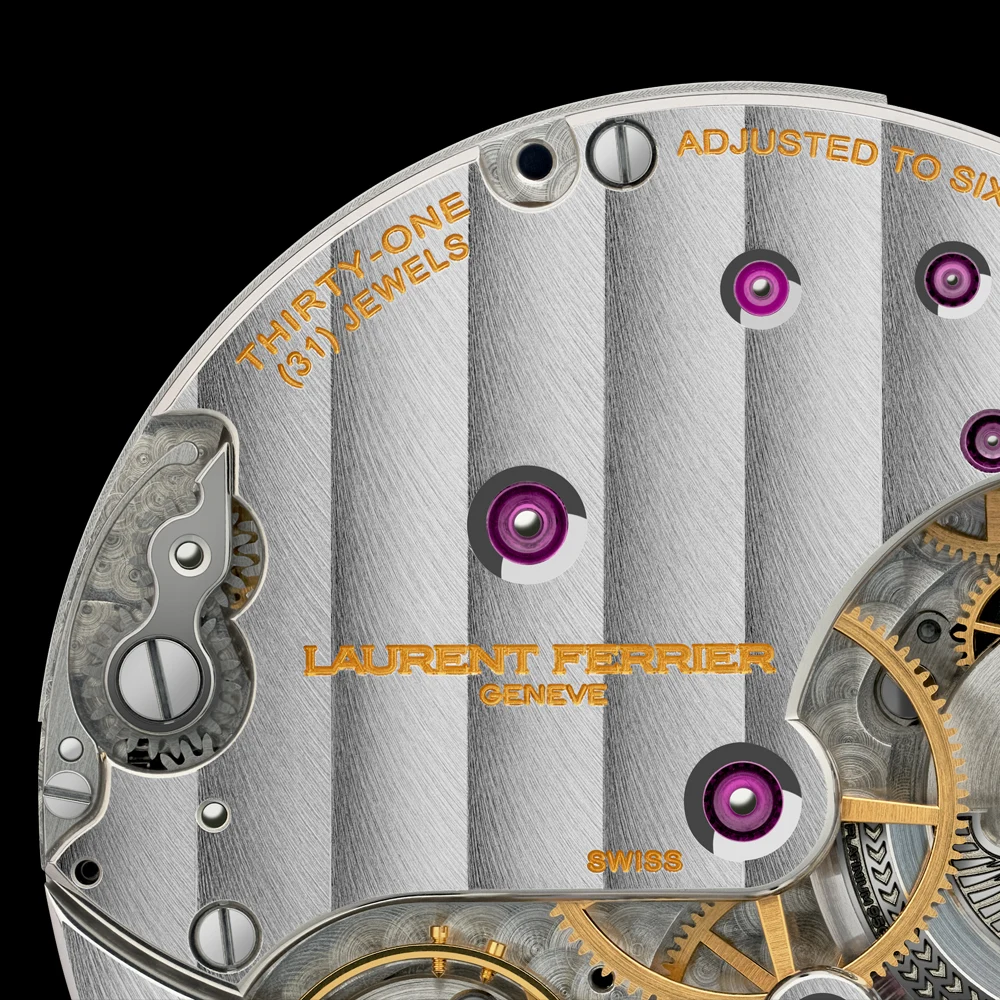 Laurent Ferrier hand finishing