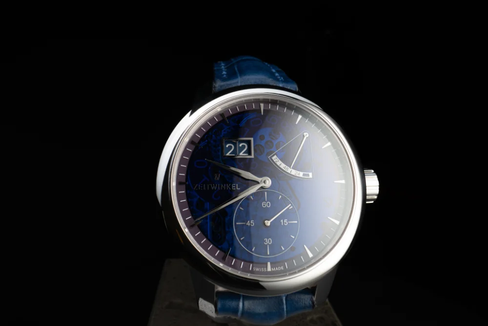 Zeitwinkel 273° Saphir Bleu