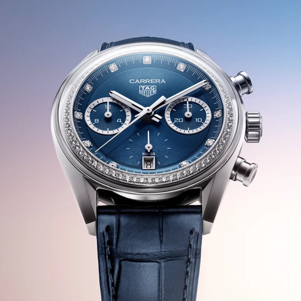 TAG Heuer Carrera Chronograph Glassbox Diamonds