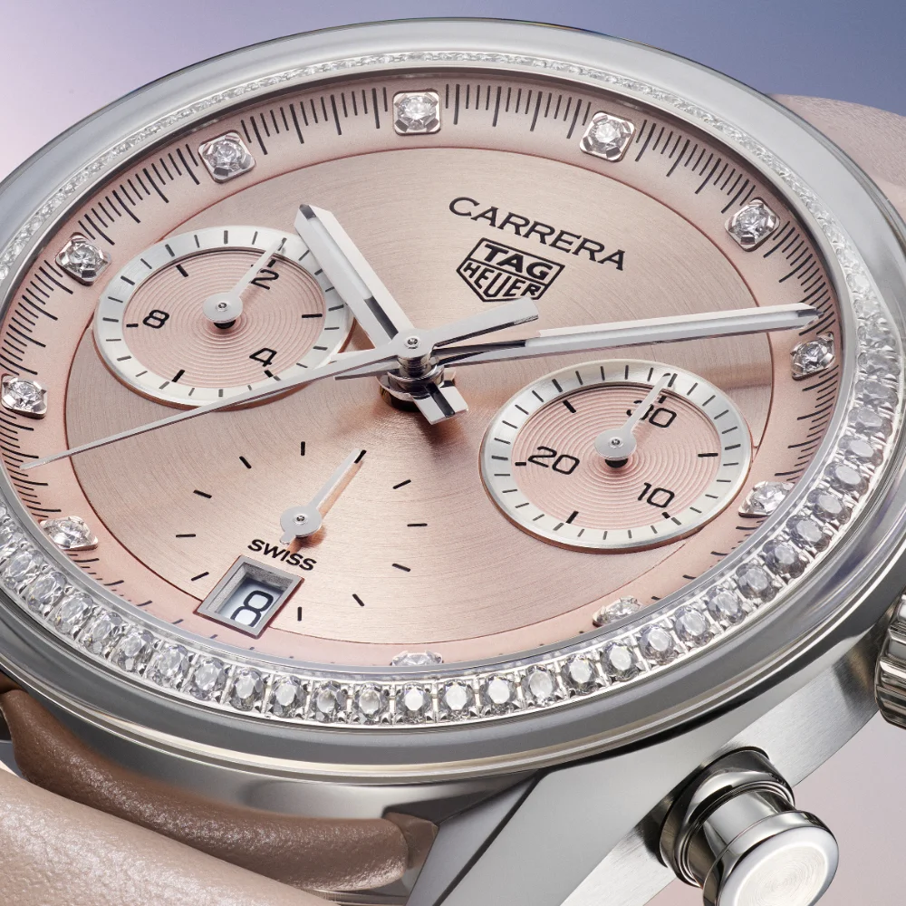 TAG Heuer Carrera Chronograph Glassbox Diamonds