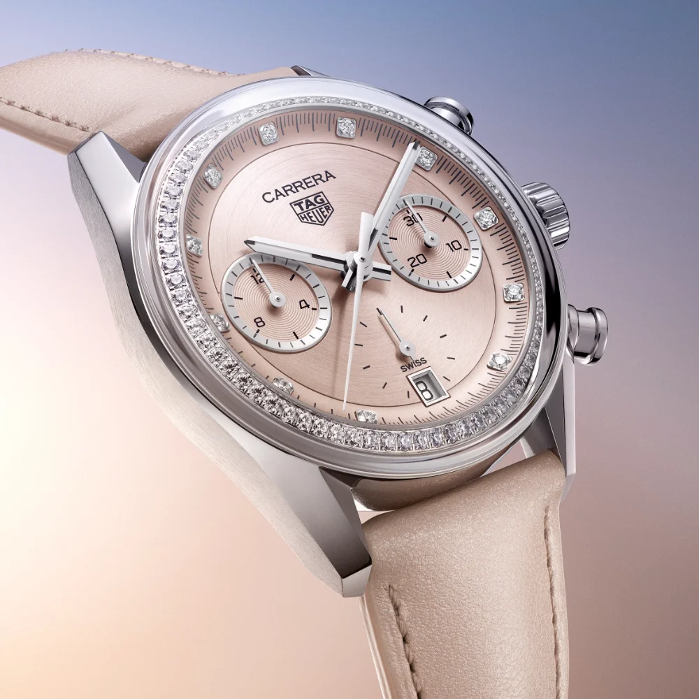 TAG Heuer Carrera Chronograph Glassbox Diamonds