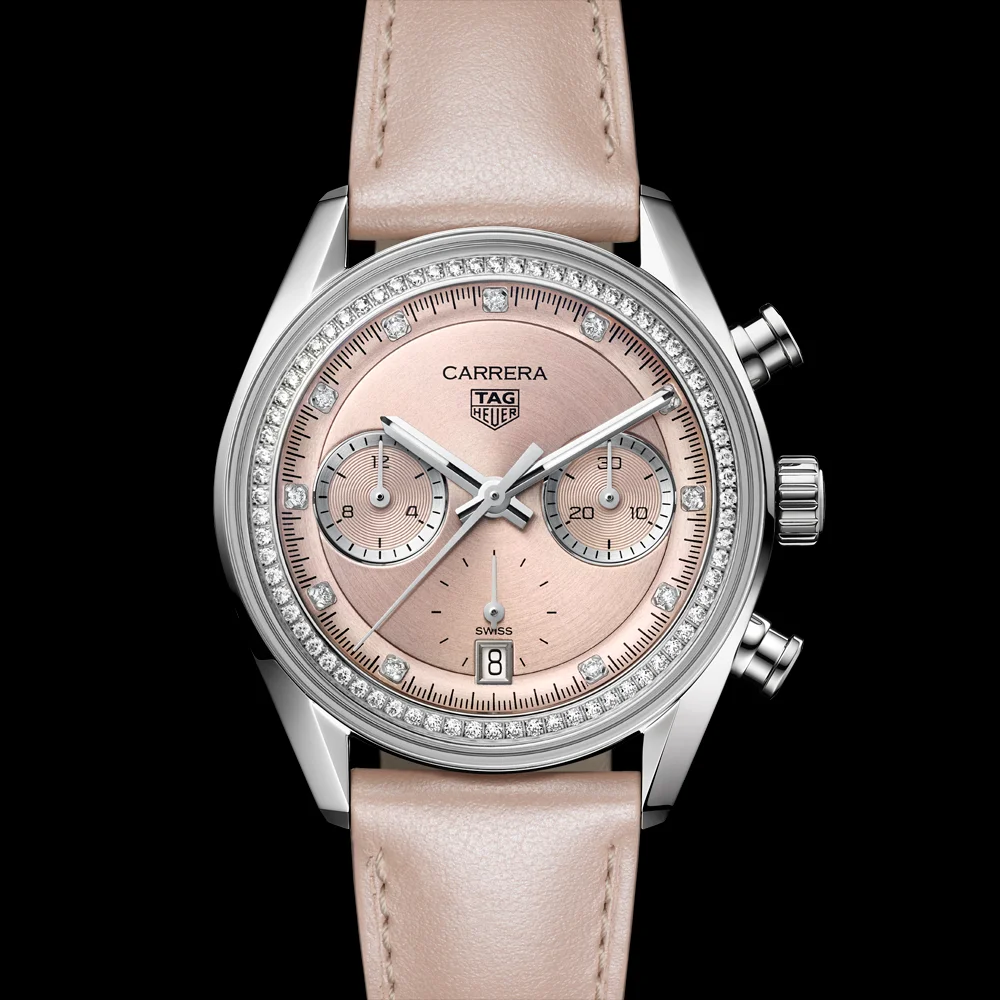 TAG Heuer Carrera Chronograph Glassbox Diamonds