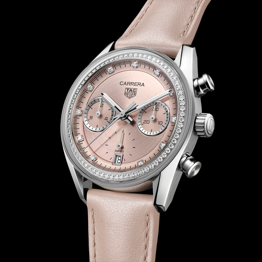 TAG Heuer Carrera Chronograph Glassbox Diamonds