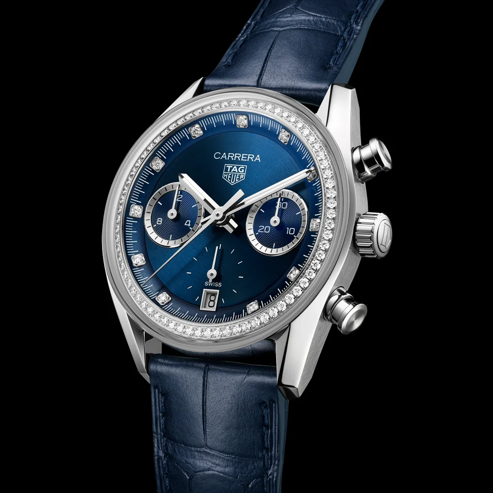 TAG Heuer Carrera Chronograph Glassbox Diamonds