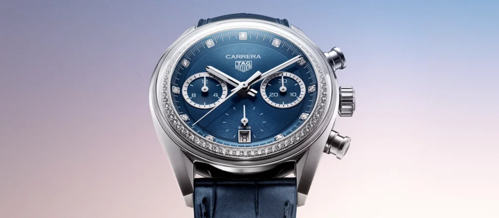 TAG Heuer Carrera Chronograph Glassbox Diamonds
