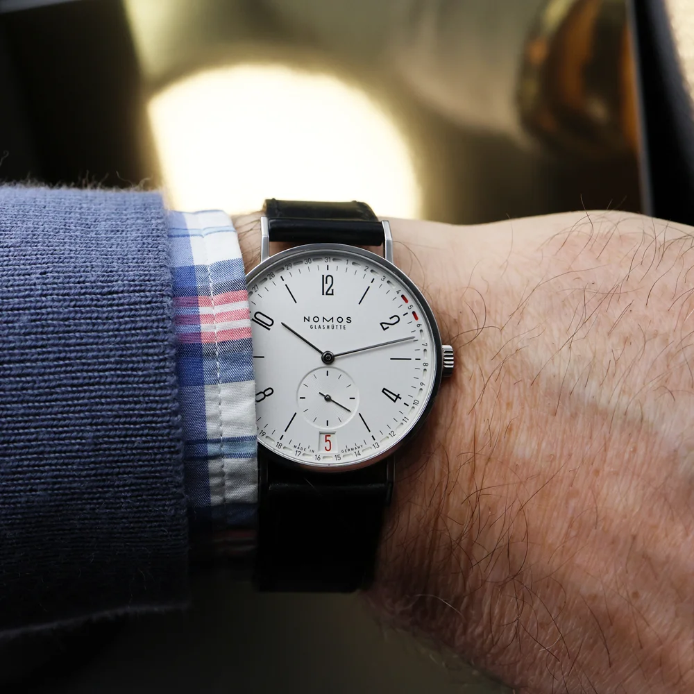NOMOS Glashütte Tangente 2date